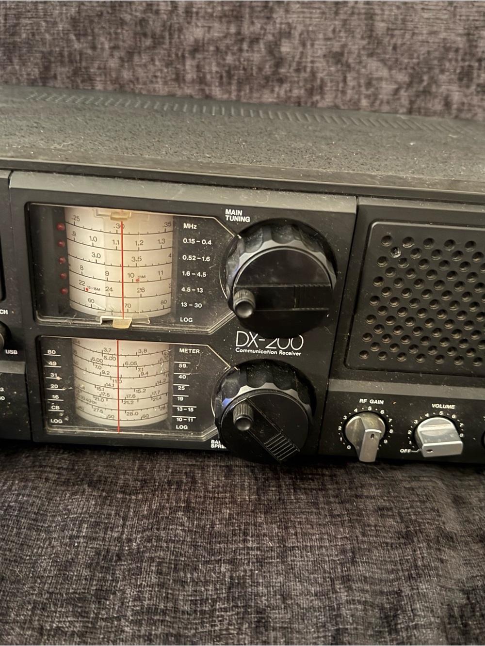 Realistic DX-200 5-Band Communication Receiver Tested Works